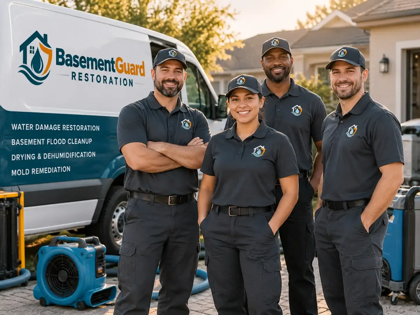 Basement Water Damage Restoration company in Mustang, OK